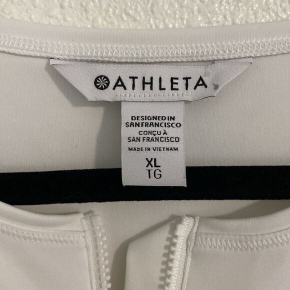 NWT- Athleta-Ace tennis dress- white- Size XL - Picture 2 of 12